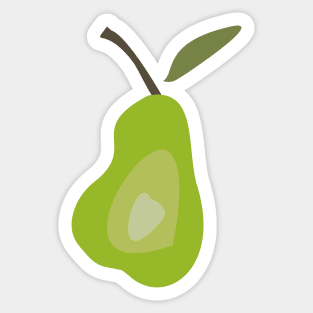 green pear Sticker